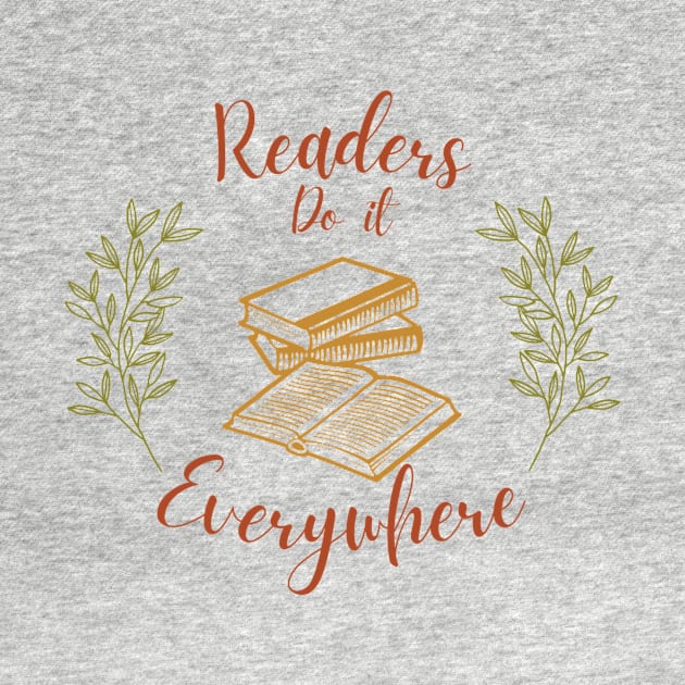 Readers do it Everywhere (fall) by Shea Klein